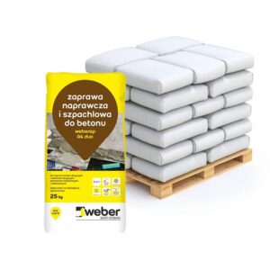 WEBER REP R4 duo - system do naprawy konstrukcji betonowych | 25kg - PALETA 42szt.