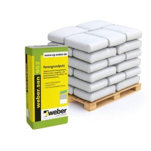WEBER SAN 952 - Podkładowy tynk renowacyjny - PALETA 42szt.