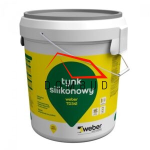 Weber TD341 - Tynk silikonowy 2,0 mm kornik | 30kg