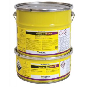 Weber tec 827 S - reaktywna żywica epoksydowa do powłok uszczelniających | 2kg