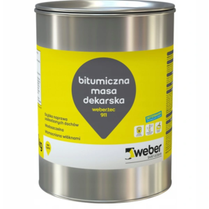 WEBER TEC 911 - Bitumiczna masa dekarska | 14kg