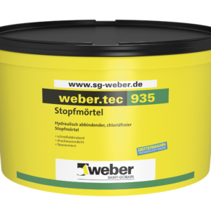 WEBER TEC 935 - Zaprawa do uszczelnień przecieków wody | 10kg