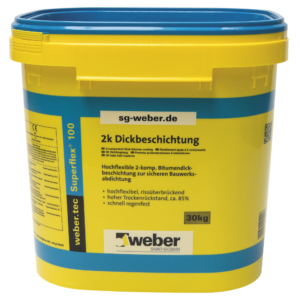 WEBER TEC SUPERFLEX 100 - dwuskładnikowa masa polimerowa | 30kg