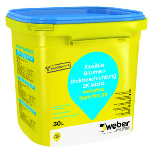 Weber tec Superflex 2k - Bitumiczna masa uszczelniająca | 30l