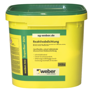 WEBER TEC SUPERFLEX D24 - Mikrozaprawa uszczelniająca | 24kg