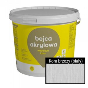 WEBER.TON LAZUR - bejca akrylowa KORA BRZOZY 5l