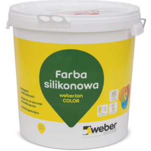 Weber.ton color - silikonowa farba dyspersyjna | 25kg