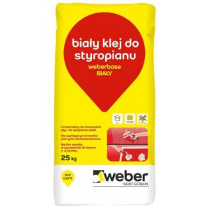 WEBER weberbase BIAŁY - Klej do siatki i styropianu | 25kg