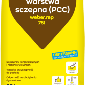 WEBER REP 751 - Polimerowo-cementowa warstwa sczepna (PCC) | 25kg