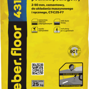 WEBER FLOOR 4310 - podkład samopoziomujący | 25kg