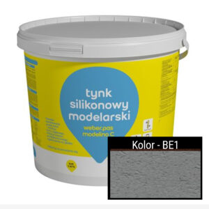 WEBER.PAS MODELINO C - tynk dekoracyjny do imitacji betonu architektonicznego - kolor BE1 | 25kg