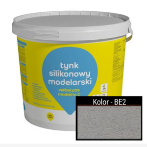 WEBER.PAS MODELINO C - tynk dekoracyjny do imitacji betonu architektonicznego - kolor BE2 | 25kg
