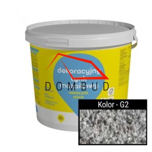 Weber pas stone - Tynk mozaikowy - kolor Granit G2 | 25kg