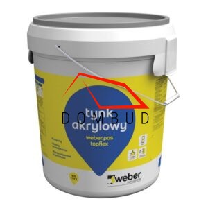 WEBER PAS TOPFLEX - tynk akrylowy 1,5mm baranek | 30kg