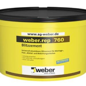 WEBER.REP 760 - Szybkowiążący cement, bez chlorków | 15kg