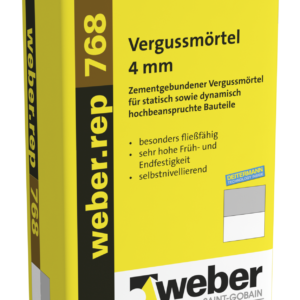 WEBER.REP 768 - Zaprawa zalewowa 20-120mm | 25kg