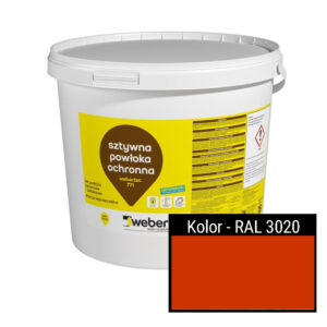 WEBER.TEC 771 - Powłoka ochronna na beton i żelbet - RAL3020 | 15l