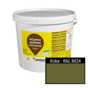 WEBER.TEC 771 - Powłoka ochronna na beton i żelbet - RAL8024 | 15l