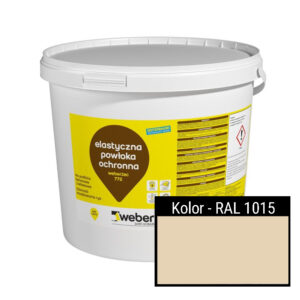 WEBER.TEC 772 - Elastyczna powłoka ochronna na beton i żelbet - RAL1015 | 15l