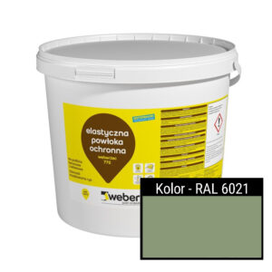 WEBER.TEC 772 - Elastyczna powłoka ochronna na beton i żelbet - RAL6021 | 15l