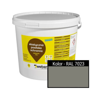 WEBER.TEC 772 - Elastyczna powłoka ochronna na beton i żelbet - RAL7023 | 15l