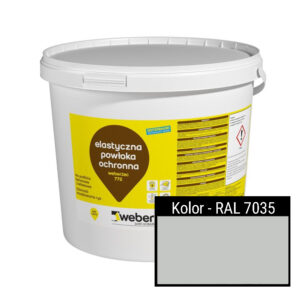 WEBER.TEC 772 - Elastyczna powłoka ochronna na beton i żelbet - RAL7032 | 15l