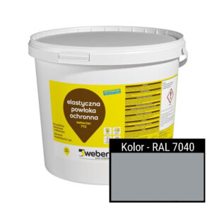 WEBER.TEC 772 - Elastyczna powłoka ochronna na beton i żelbet - RAL7040 | 15l
