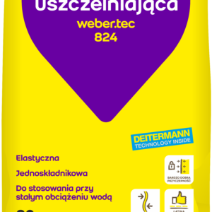 Weber.tec 824 - mikrozaprawa uszczelniająca 20kg