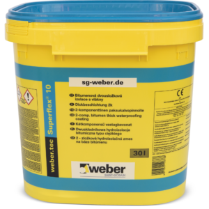 WEBER TEC SUPERFLEX 10 - Grubowarstwowa masa polimerowa | 30l