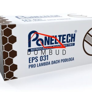 Styropian Paneltech EPS 031 PRO lambda dach podłoga - lambda 0,031