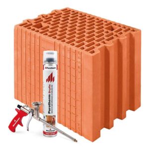 Porotherm 25 Dryfix - pustak ceramiczny, szlifowany