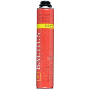 Bauhus - Całoroczna piana montażowa pistoletowa | 750ml