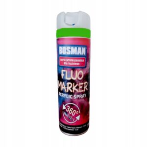 Farba spray fluorescencyjny ZIELONY | 500ml