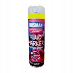 Farba spray fluorescencyjny ŻÓŁTY | 500ml