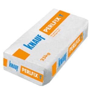 KLEJ GIPSOWY PERFLIX T 25kg Zastosowanie: Klej gipsowy Perlfix T stosowany jest do klejenia na ścianach z: - płyt gipsowo-kartonowych, - płyt gipsowo - włóknowych, - płyt z wełny mineralnej oraz zespolonych, - materiałów izolacyjnych do zastosowania bezpośrednio na murze i betonie.