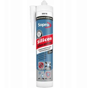 Sopro Silicon - Silikon sanitarny Biały 10 | 310ml