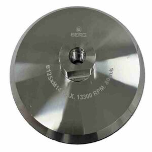 Dysk aluminiowy do krążków czepnych z gwintem M14 fi 125mm BERG