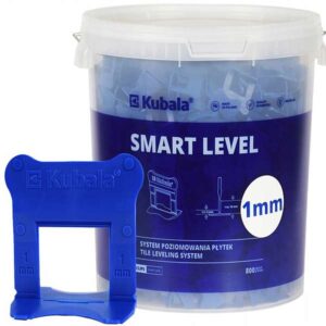 Klipsy Smart Level Kubala 1,0mm (kat.1885) 800szt wiadro System poziomowania do płytek