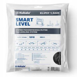 Klipsy Smart Level Kubala 1,5mm (kat.1818) 500szt worek System poziomowania do płytek