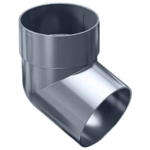 PROAQUA Kolanko jednokielichowe 87,5° grafit 90mm