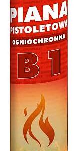 PIANA PISTOLETOWA B1 OGNIOCHRONNA OGNIOWA MONTAŻOWA 750 ML SIMEPLAST