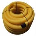 rura drenarska 10cm z otworami żółta