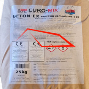BETON-EX B25 EURO-MIX zaprawa cementowa 25kg
