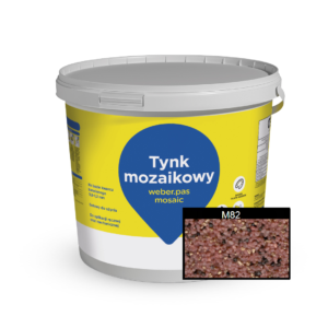 Weber.pas mosaic - Tynk mozaikowy 0.8-1.2mm - KOLOR: M82 | 15kg