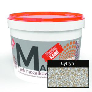 Tynk mozaikowy KABE Marmurit 1,5mm - Cytryn | 15kg