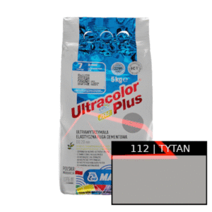 Mapei Ultracolor Plus Tytan 112 – elastyczna fuga szybkowiążąca | 5 kg