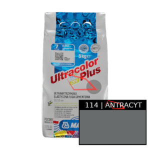 Mapei Ultracolor Plus Antracyt 114 – elastyczna fuga szybkowiążąca | 5 kg