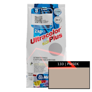 Mapei Ultracolor Plus Piasek 133 – elastyczna fuga szybkowiążąca | 2 kg