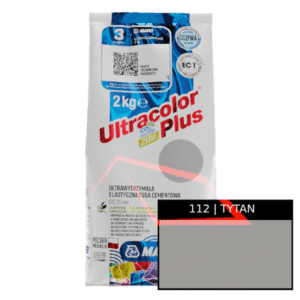 Mapei Ultracolor Plus Tytan 112 – elastyczna fuga szybkowiążąca | 2 kg