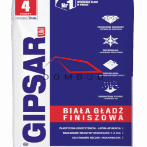 GIPSAR UNI - gładź szpachlowa | 20kg